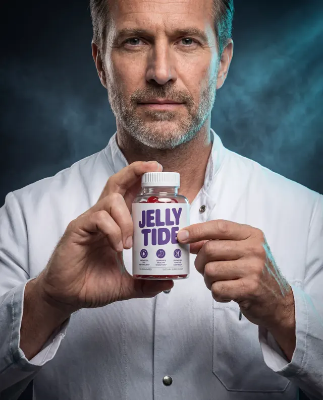 Healthcare professional holding a supplement, representing the advice to check with a clinician before starting a diet supplement